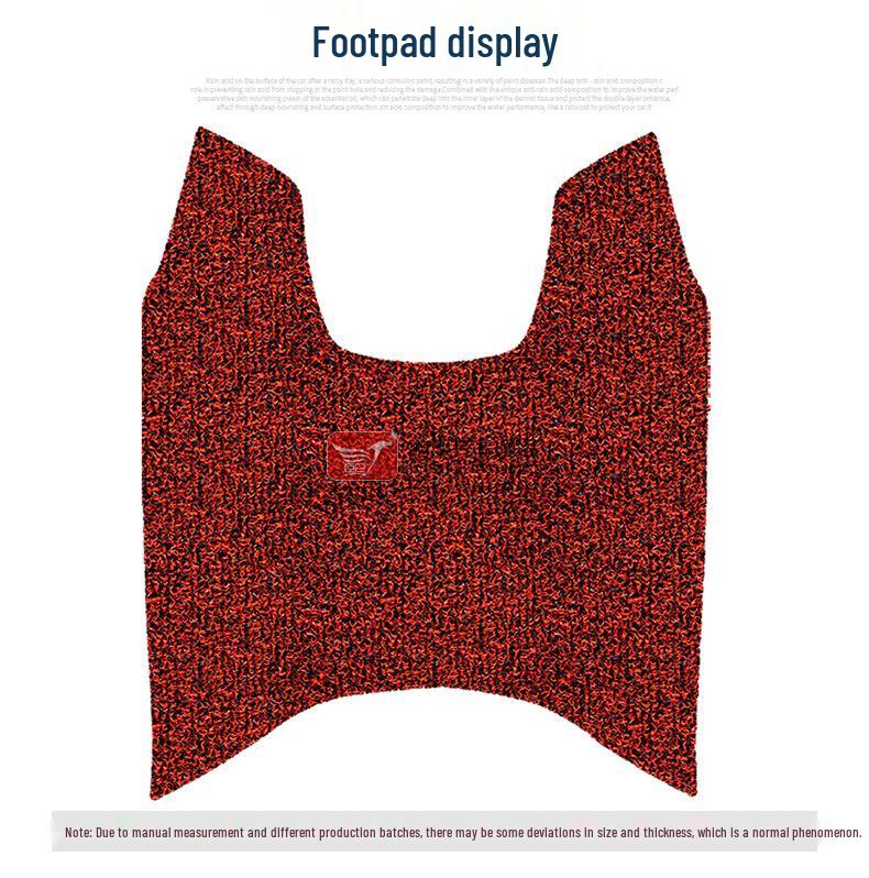 Melalisa Vigo 150 Retro Motorrad Fußpedal Seidenkissen