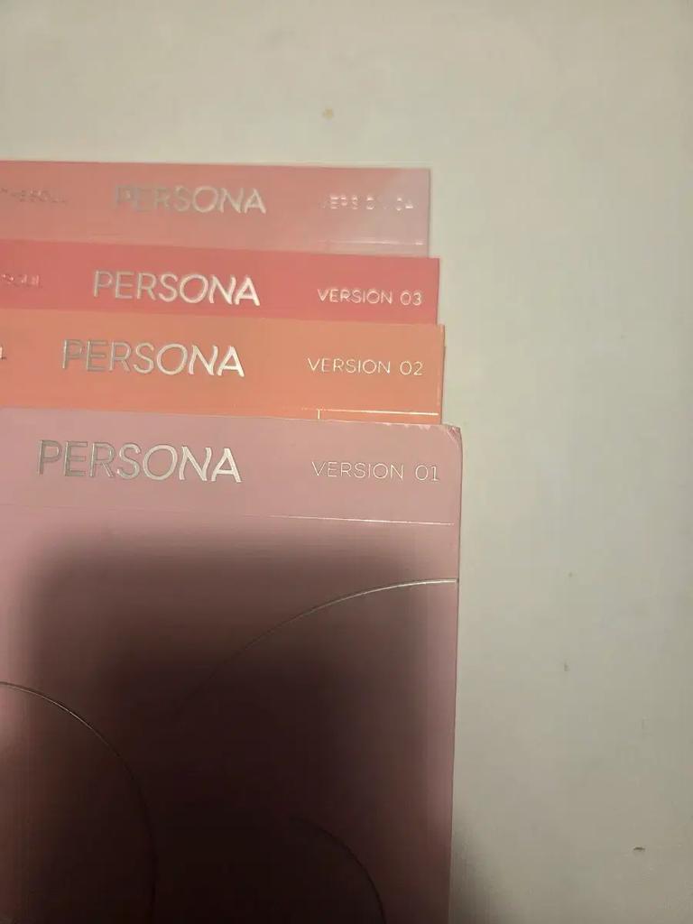 BTS Persona + Love You Self + Photocard + Sticker Used