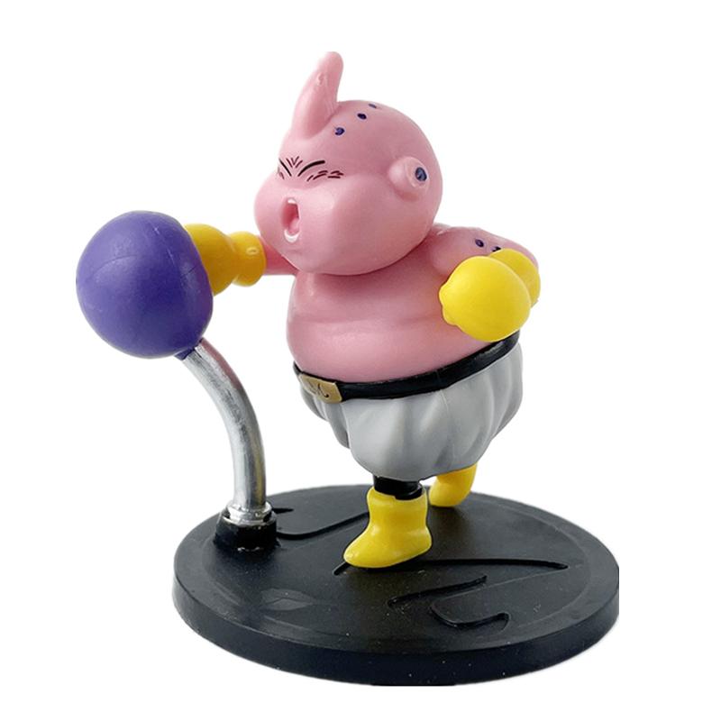 Dragon Ball Fitnesas Kūno kultūra Dragon Ball Majin Buu Mielas Modelis Kolekcija Žaislas Veiksmo figūrėlė Anime veikėjo Ornamentai