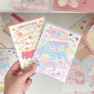 10Pcs Korean Ins  Cute Kpop 3-Inch Photo Card Back Card Foldable Card Holder Fix Decor Paper Board Diy Packing Material
