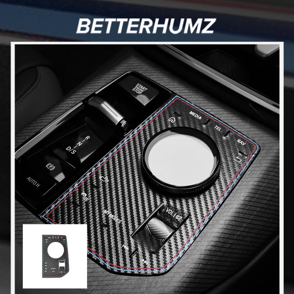 Carbon Fiber For BMW X3 G45 G48 2025- Auto Center Console Gear Shifter Panel Trim Stickers Tuning Decor Car Interior Accessories