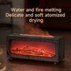Flame Humidifier Simulated Fireplace At Night Time Remote Control Bass Large Spray Aroma Diffuser Oil Christmas Gifts Humidifier