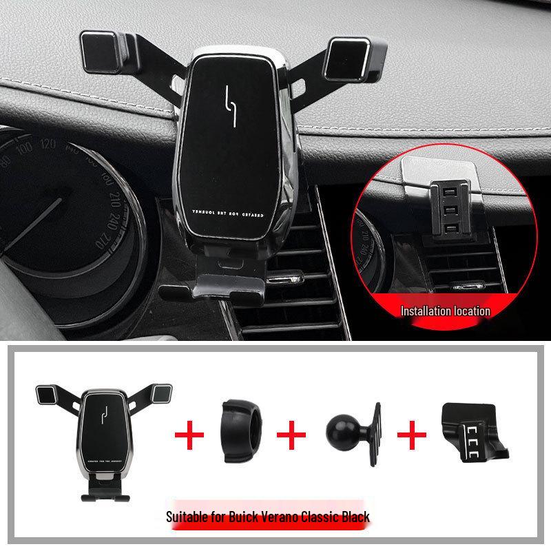 Compatible with 2015-2021 Buick Verano (excludes hatchback GS) car phone holder.
