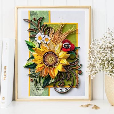 Diamond Embroidery Flowers Diamond Embroidery Kit Cross-Stitch Diamond Painting Full Round