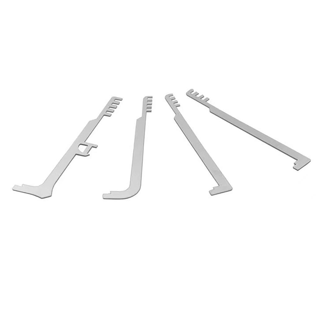 Steel Multiple Tool Comb Set Multifunctional Repair Tool Rusts Resistant Tool for Enthusiasts & Professional Technicians