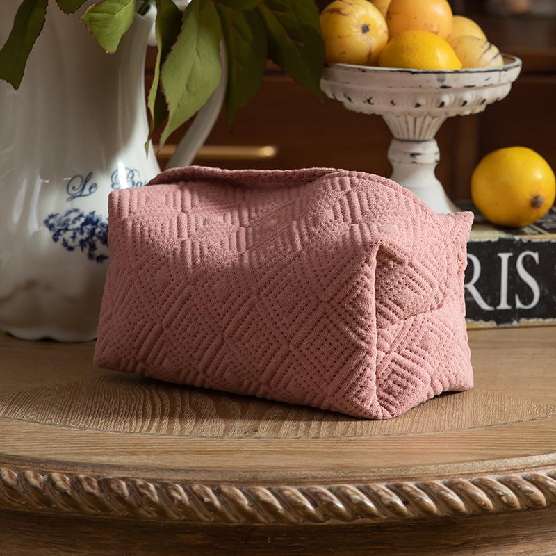Ins Nordic Texture Taschentuchbox Serviettenhalter für Wohnzimmertisch Taschentuchboxen Container Home Auto Papierspenderhalter
