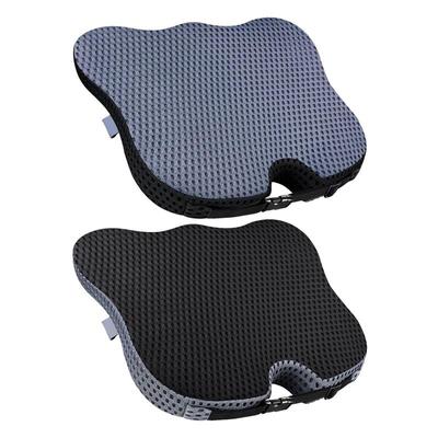 Washable Slow Rebound Foam Auto Seat Pad Summer Cool Cushion Non-Slip Rubber Car Seat Cushion Car Interior Accessories