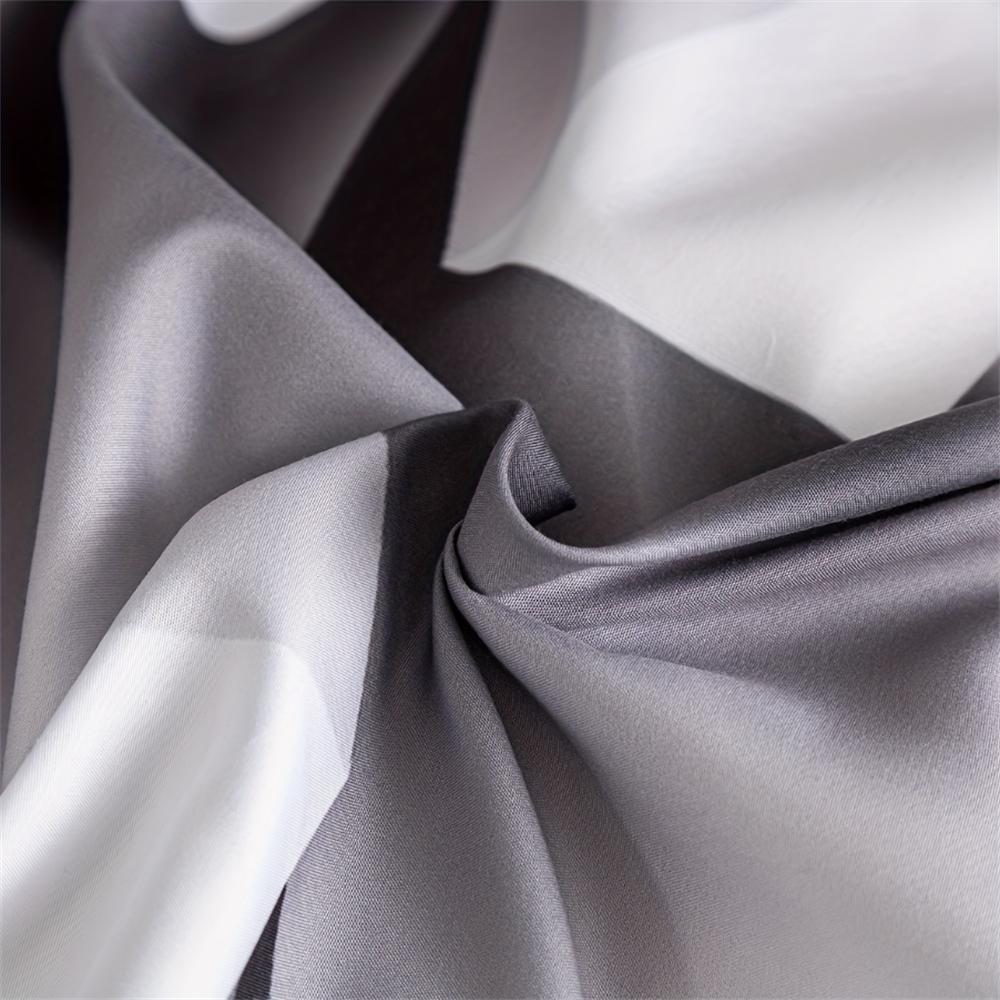 3dílná sada povlaku na přikrývku, Trojrozměrná černo-bílá ložní souprava, Měkký pohodlný povlak na přikrývku, Do ložnice, Pokoje pro hosty