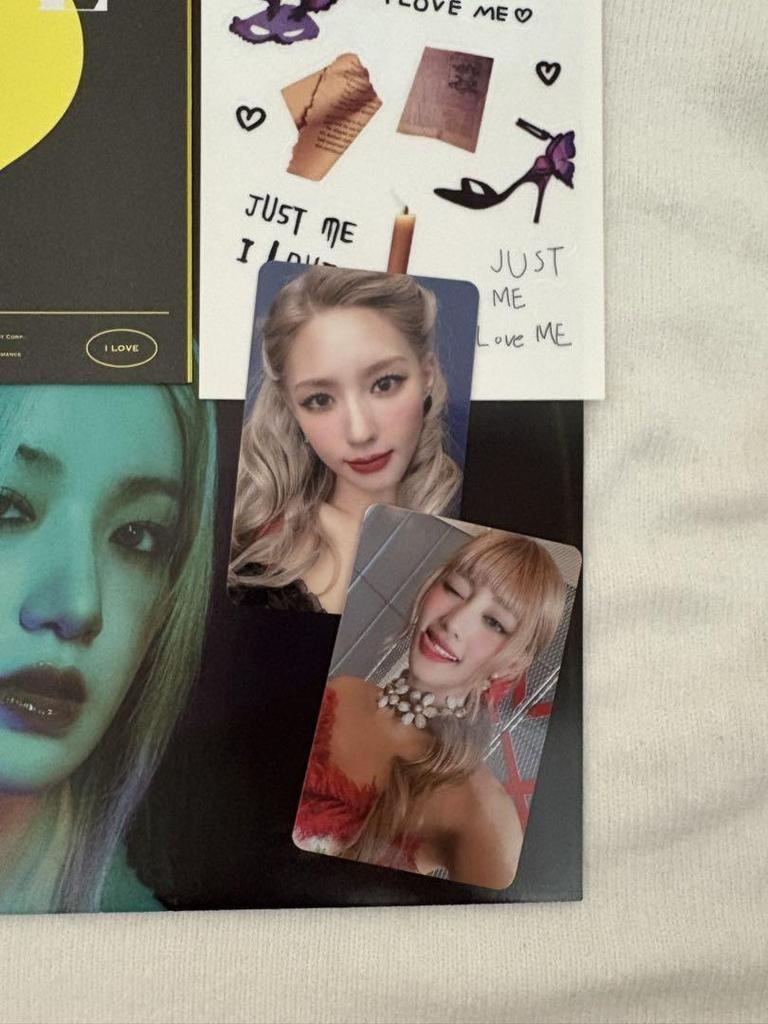 [USED] (G)I-IDLE I LOVE CD Album Korean Edition x-file var.