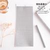 1 Sheet Waterproof  English Letter Digital Decorative Gold Sticker Scrapbooking Diy Label Diary Album Journal Planner