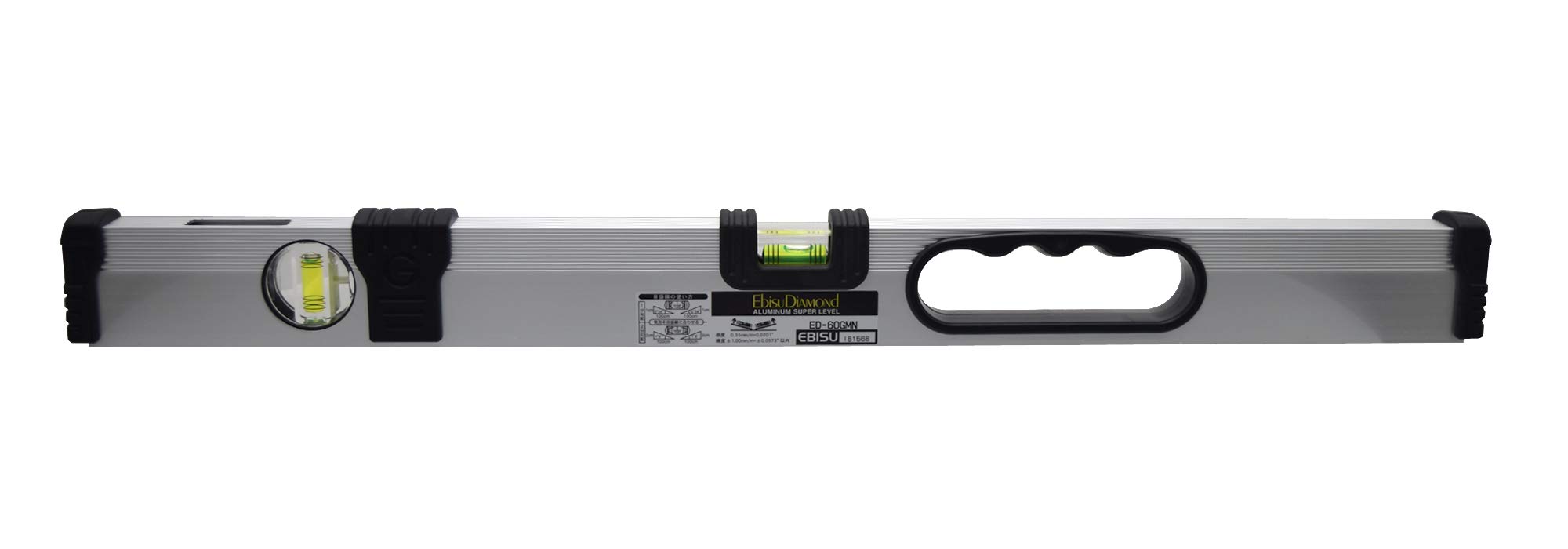 

Ebisu G level with magnet for civil engineering silver 600mm ED-60GMN