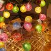 LED Christmas Tree Fairy Lights - Flashing Star String for Festive Decoration and Birthday Scenes