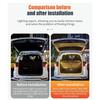 Tira de Luz LED para Maletero de Coche Detección Automática Iluminación de Maletero de Alto Brillo Luz Ambiental Decoración Interior Tira de Luces de Portón Trasero Universal para SUV/MPV