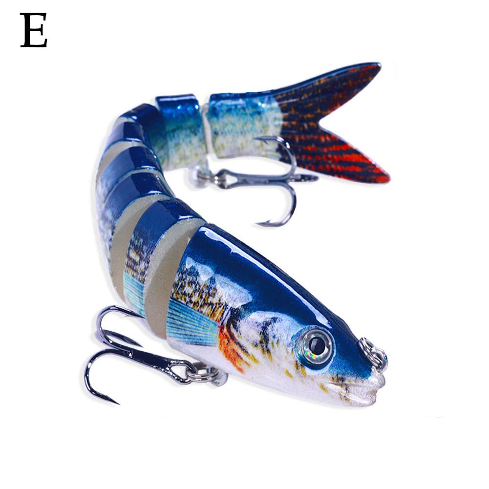 13.4cm 18.6g Wobblers Pike Fishing Lures Artificial Multi Jointed Sections Artificial Hard Bait Trolling Pike Carp Fishing Tools
