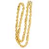 Vietnamese Gold Sand Olive Bead Pattern Necklace Men's Chinese Style Copper Alloy Jewelry Accessories