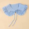Women's New Wave Edge Decoration Fashion Shawl Lap Shoulder Detachable Versatile Fake Collar