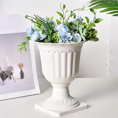 Mini Flowerpot Plastic Standing Succulent Planter Pot Pedestal Style Nordic Style Decorative Vase