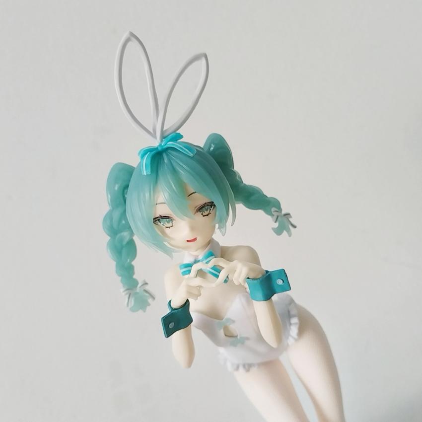 Newest Hatsune Miku FURYBi Cute Bunny girl figure PVC Action Anime Model Game Collection Decoration for adult doll Toy Kids Gift