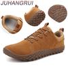 Scarpe da Ginnastica da Uomo con Punta Più Larga Scarpe da Arrampicata da Esterno Scarpe da Escursionismo Traspiranti Suola in Gomma Antiscivolo Scarpe Sportive Morbide Taglia Grande 37-48