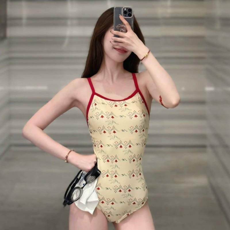 

Lily Of Valley Swimsuit Women s High-level One-piece Racing Sports Training Swimming Suit Pool M
