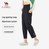 Camel Unisex Quick-Dry Ice-Feel Cropped Cargo Pants