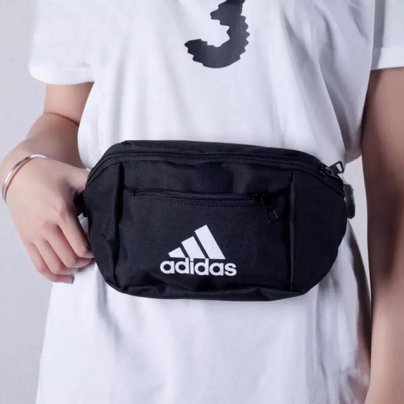 adidas Polyester, Textile Fanny Pack Regular Unisex Black Adidas ED6876