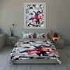 Anime action scene Bedding Duvet cover sets Duvet covers Pillowcases gifts (1 * Duvet Cover 2 * Pillowcases, without duvet insert)