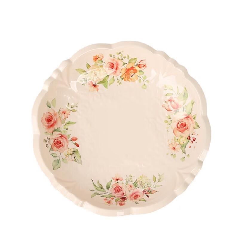 Melamin Blume Form Snack- und Obstschale