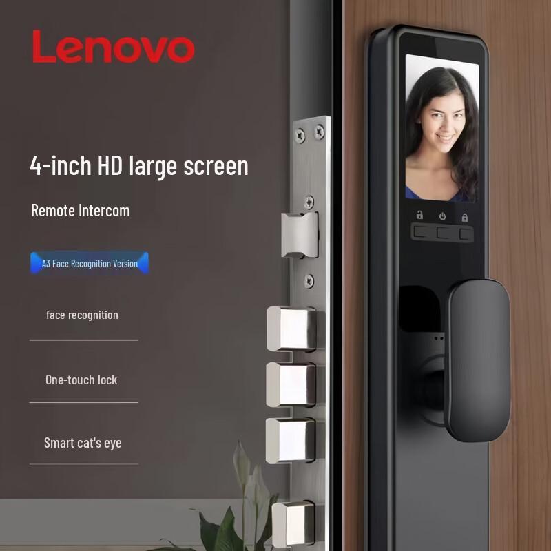 Lenovo A3F Smart Door Lock with Face Recognition
