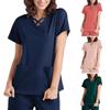 Ropa de Trabajo de Belleza SPA Uniformes Médicos Mujer Multicolores Uniformes de Enfermera Dentista Veterinario Farmacia Clínica Conjunto de Uniformes