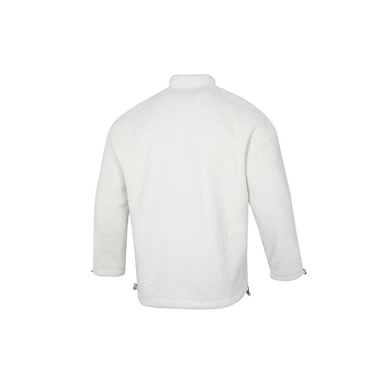 Puma Year Of The Tiger Limited Cny Yott No Hood Stand Collar Faux Shearling Logo Jacket Men jackets White 534687-65