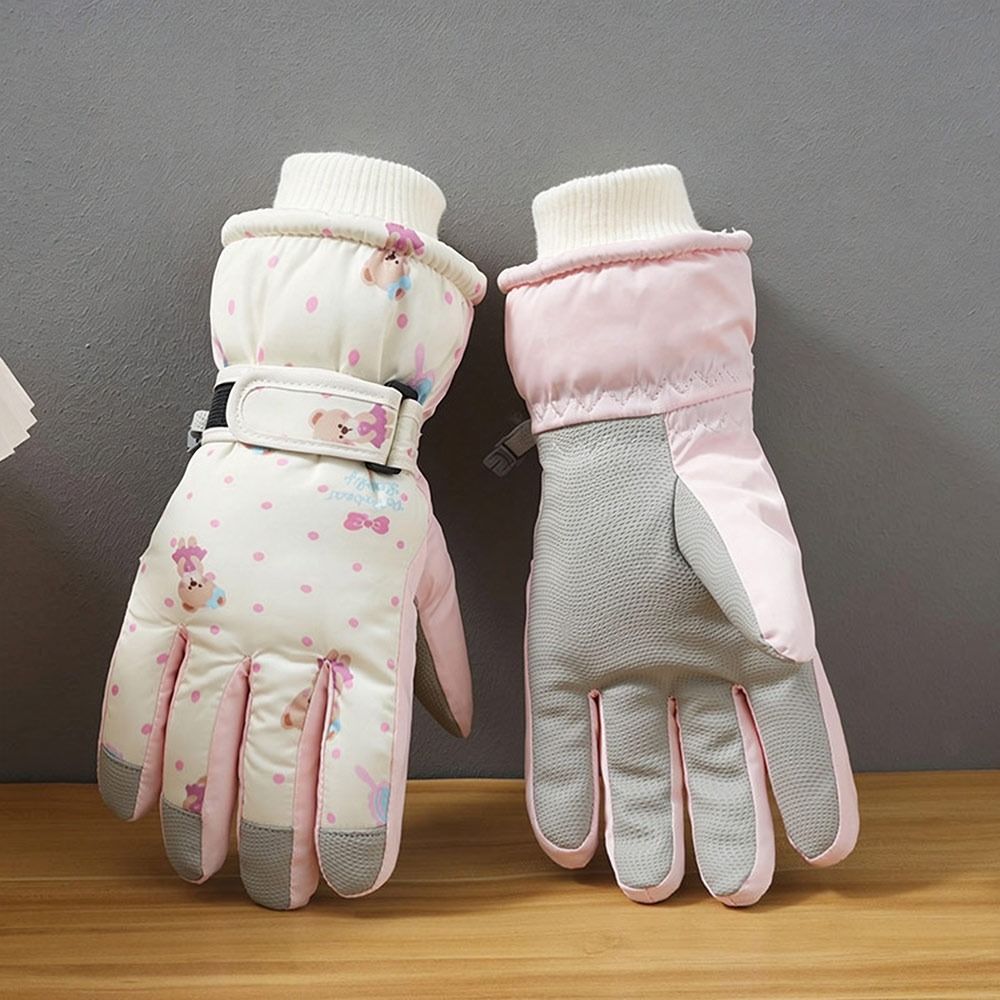 Warm Cycling Gloves Non-slip Outdoor Sports Gloves Fashion Thickened Thermal Gloves for Men Women