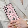 Girly Pastel Witch Goth Witch Cat Cell Phone Case for Samsung Galaxy S26 Ultra S25 S24 S23 S22 S21 S20 Note10 Cover