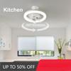 360 ° Rotation Lamp-Ceiling Fan With Light/Ceiling Fan Light/Toilet Light With Fan Fan With Led Light And Remote Control Cooling Electric Fan