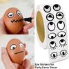 1000Pcs/Roll Self-Adhesive Eye Stickers Mini Eye Shaped Sticker For Diy Crafts, Party Decorations Home Decor School Supplies