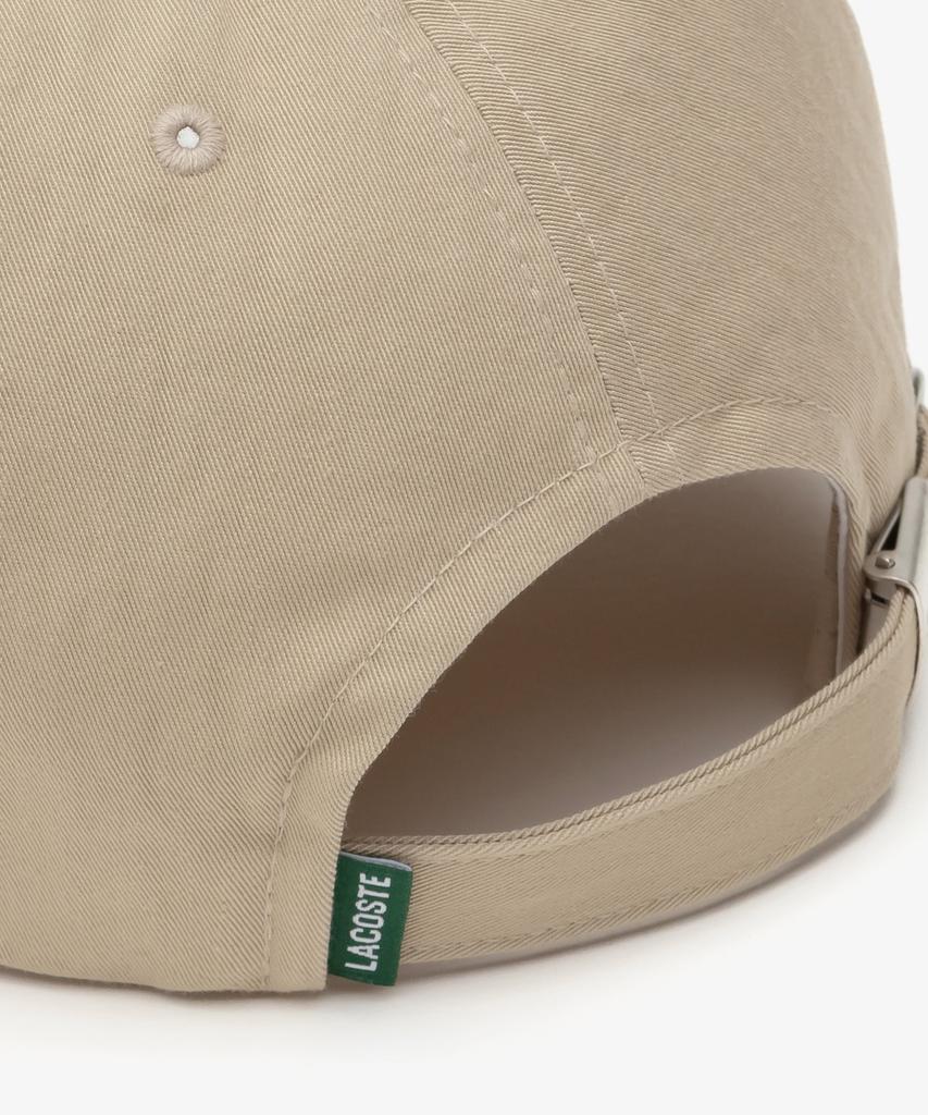 LACOSTE Unisex Washed Basic Color Croc Ball Cap Rk209E-56G 02S