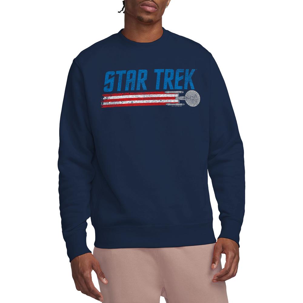 STAR TREK Unisex mikina pro dospělé Enterprise Americana