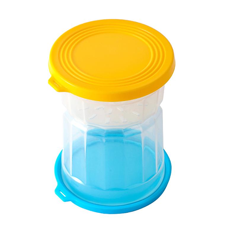 Dry-Wet Separation Pickle Vegetable Jar Hourglass Type Pickled Juice-Separation Food Filter Container Ideal For Storing Pickles