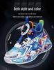 Boys' Light-Up Cartoon Sneakers: 2025 Non-Slip Soft Sole Kids' Running Shoes for Autumn/Winter