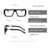 UV Protection Lightweight Comfortable Durable High Quality Retro Stylish Edgy Punk Square Shaped Female Male Sun Glasses