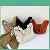 Elegant Soft Velvet Drawstring Handbag 2024 Fashionable And Versatile For Casual Outfits