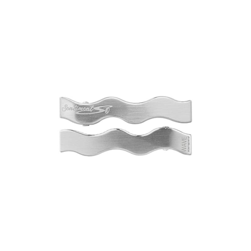 

SENTIMENTS NO.425 [SILVER] WAVE HAIR PIN 2SET SILVER