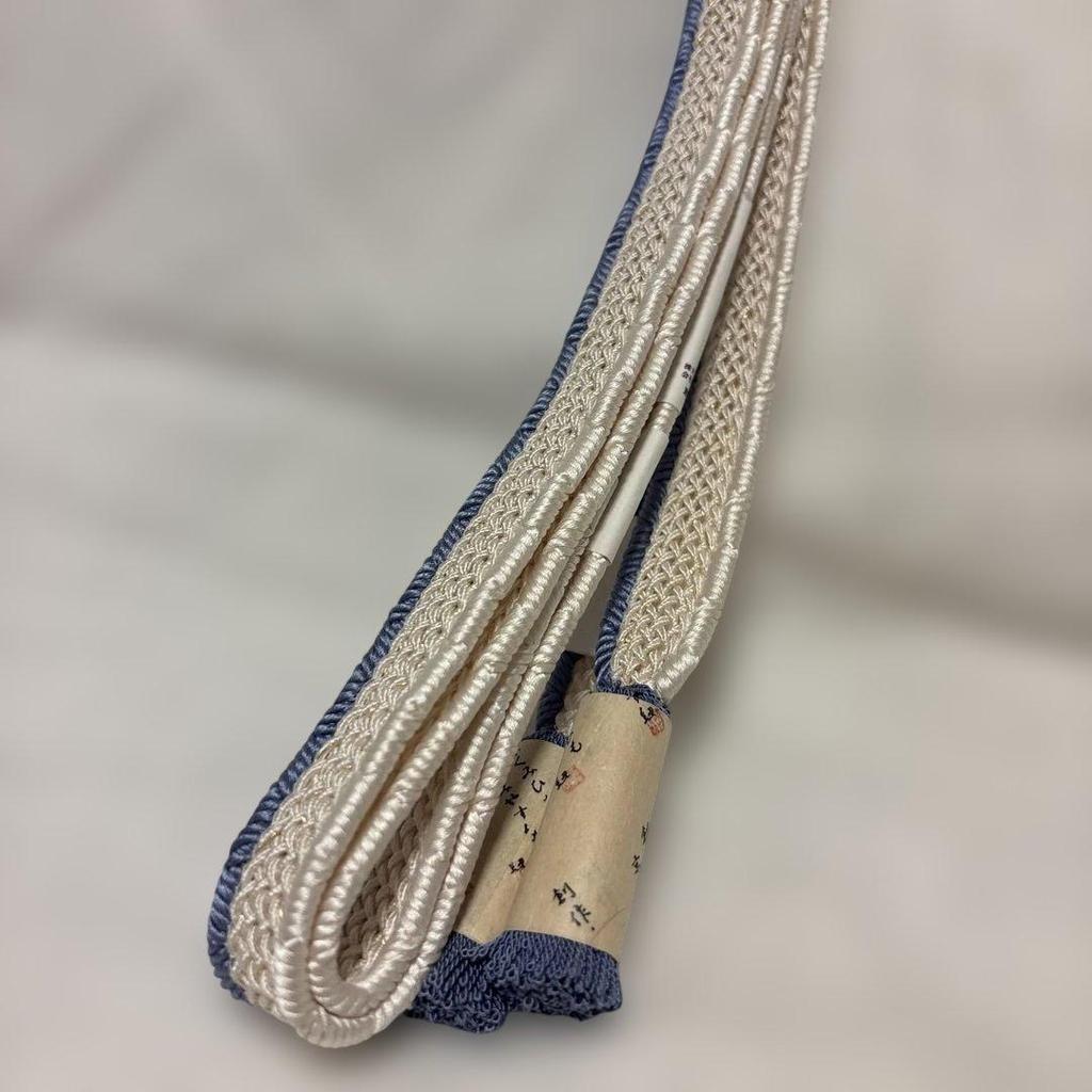 Used [New] Made in Japan, Kyoto Miyasuhimo, creative kumihimo, pure silk, obijime, flat braid, hand braided cord, unused