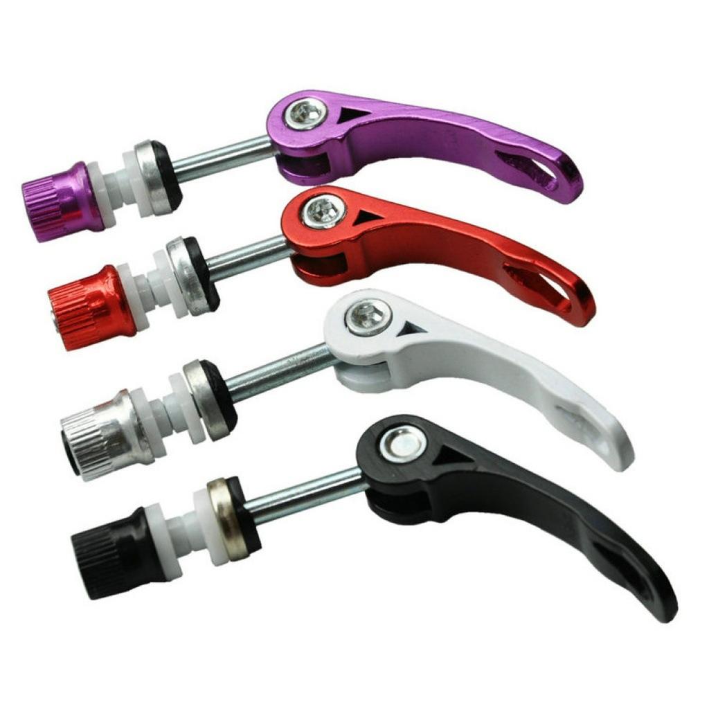 Universal  Seat Post Clamp Seatpost Skewer Bolt Quick Outdoor Release Bike Seat Tube Clamp Outdoor Aluminium Alloy