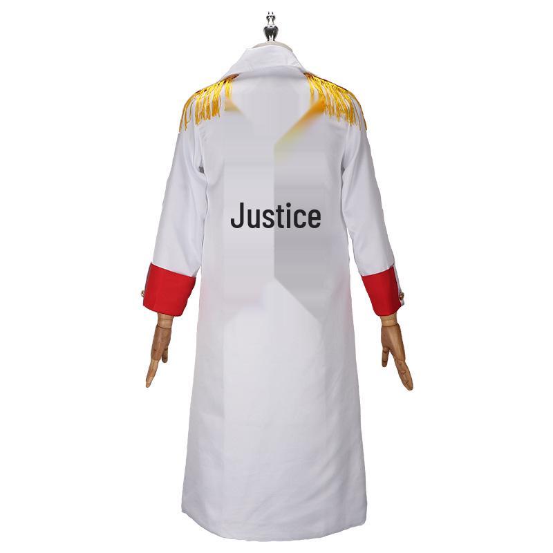 One Piece Vice Admiral Garp Cosplay Cloak - Full Set Anime Costume XX-Large