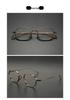 Retro Pure Titanium Unisex Myopia Glasses Frame - High Prescription, Small Square Polygon Frame