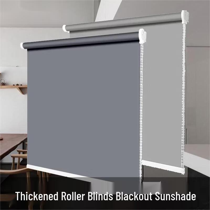 AFW Thickened Semi-Blackout Sunshade Curtain