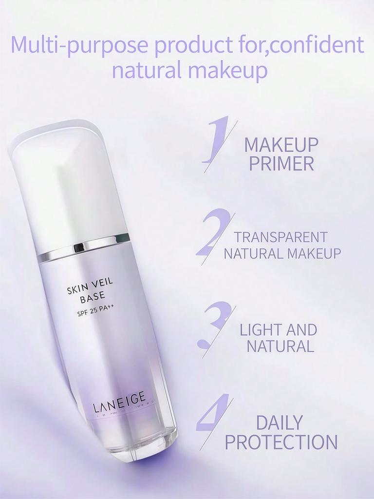 LANEIGE Skin Veil Base EX 30ml - Mint Green SPF28 PA++ Primer | Oil-Control & Brightening