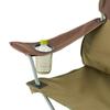 LOGOS Back Assist Armchair 73331900 with Drink 120kg Weight Capacity Holder,