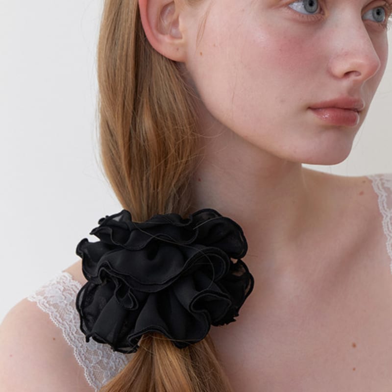 

KINDABABY облачная резинка-скранч - черная black